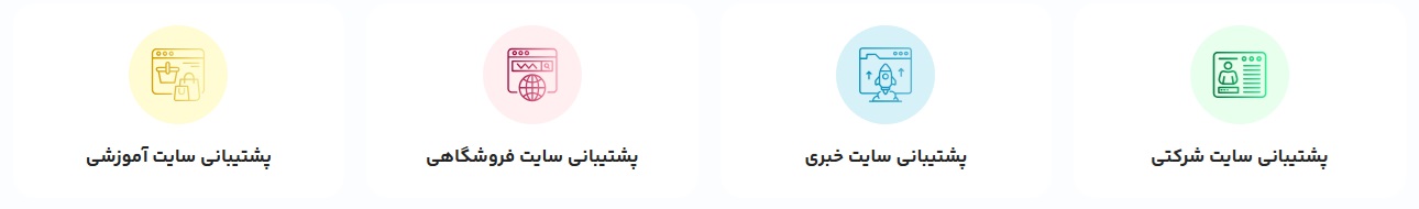 پشتیبانی سایت